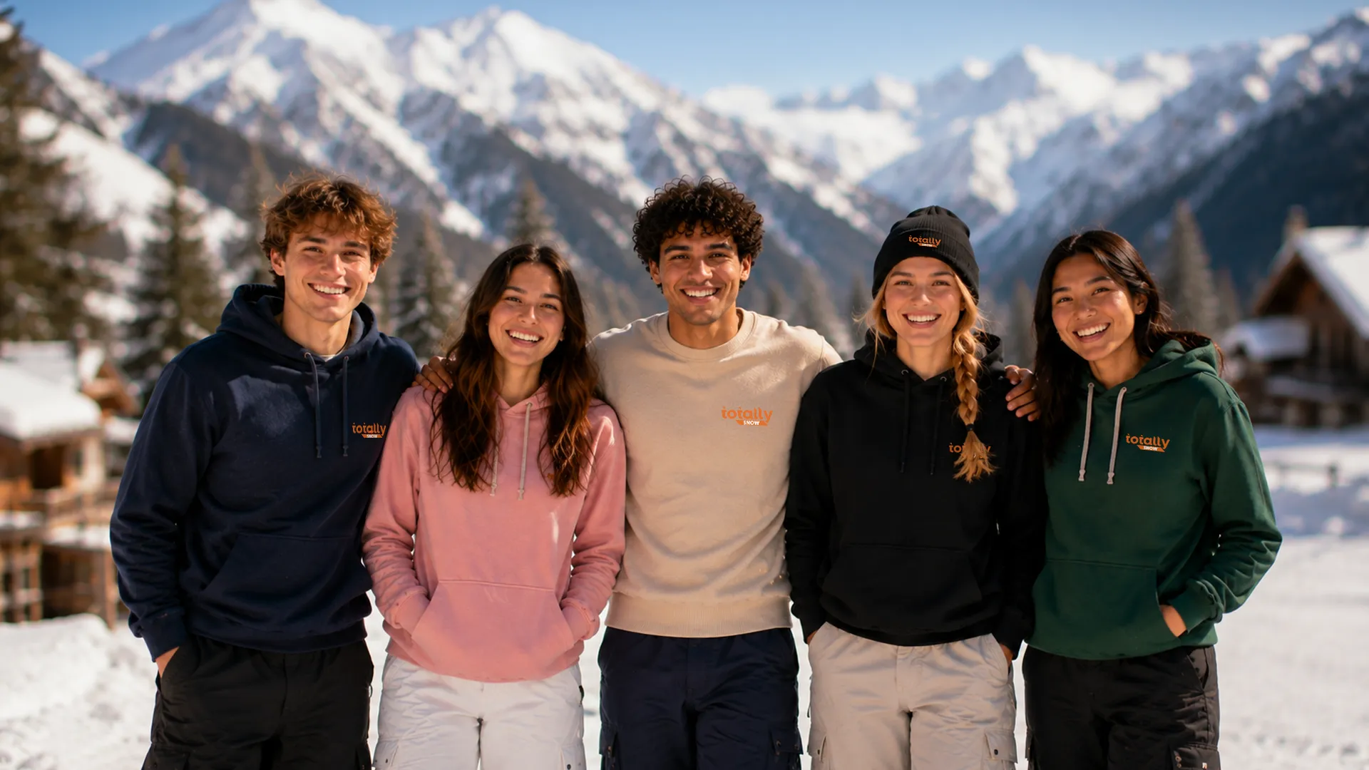 Totally Studentenreizen wintersport hoodies