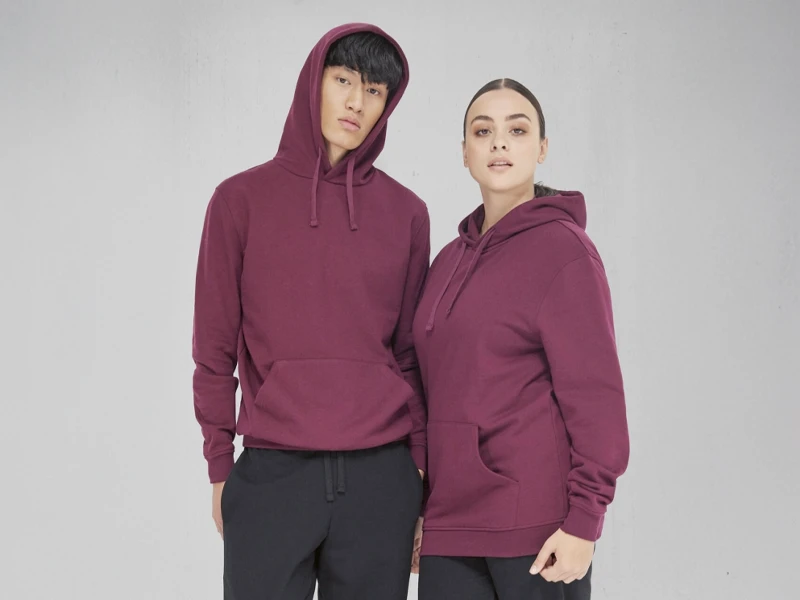Bedrukte hoodie met logo