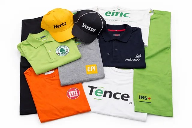 Overzicht drukwerk en bedrukte kleding
